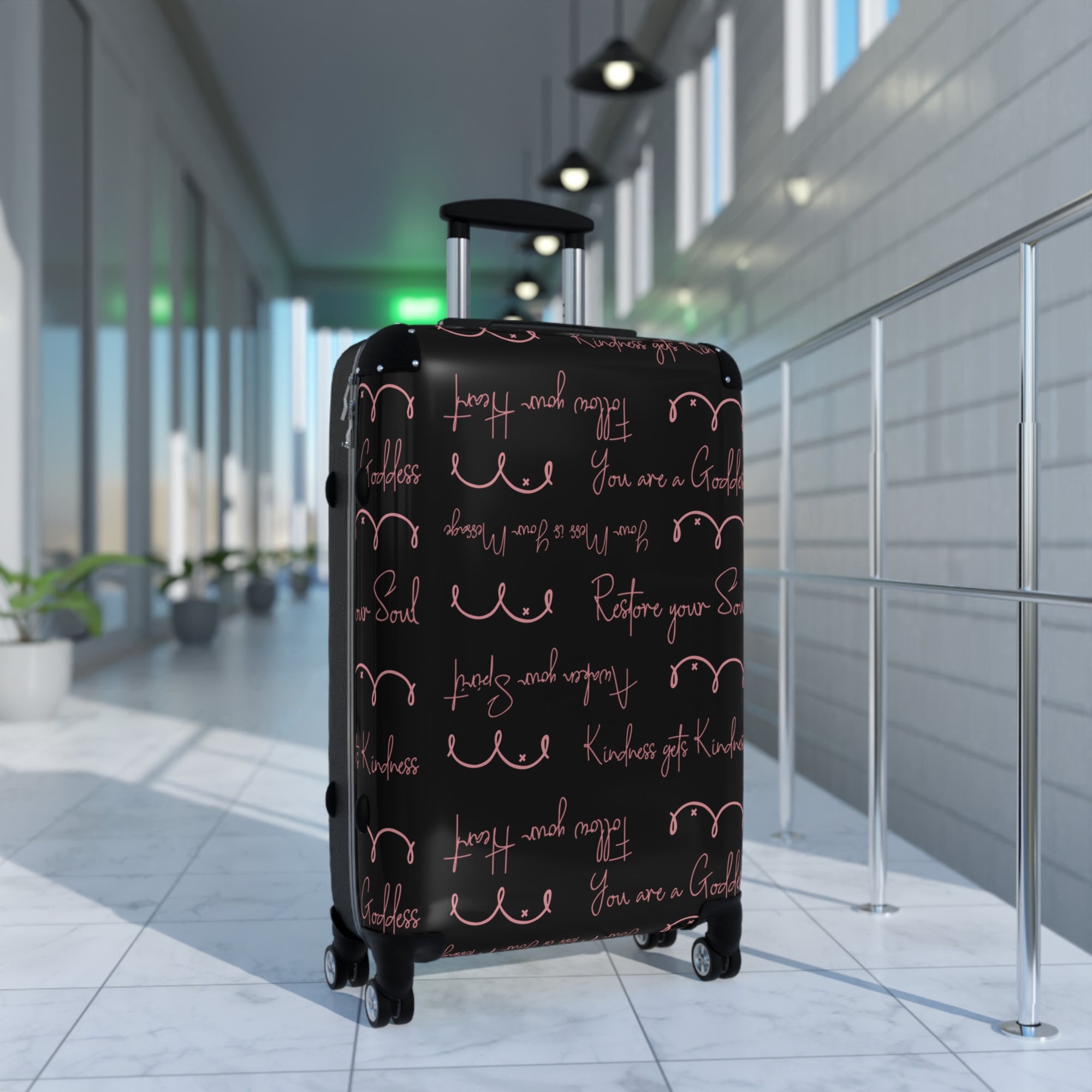 Positive Vibes Suitcase